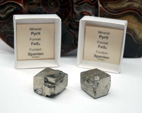 Pyritkristalle stück - pyritkristalle,